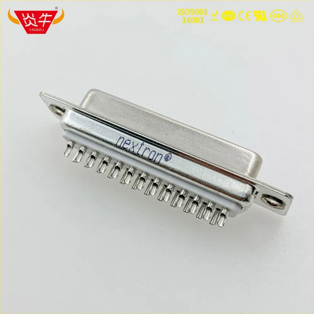 DB25 DB 25P Женский RS232 с разъемом 25PIN PCB коннектор D SUB соединитель серии Контактная