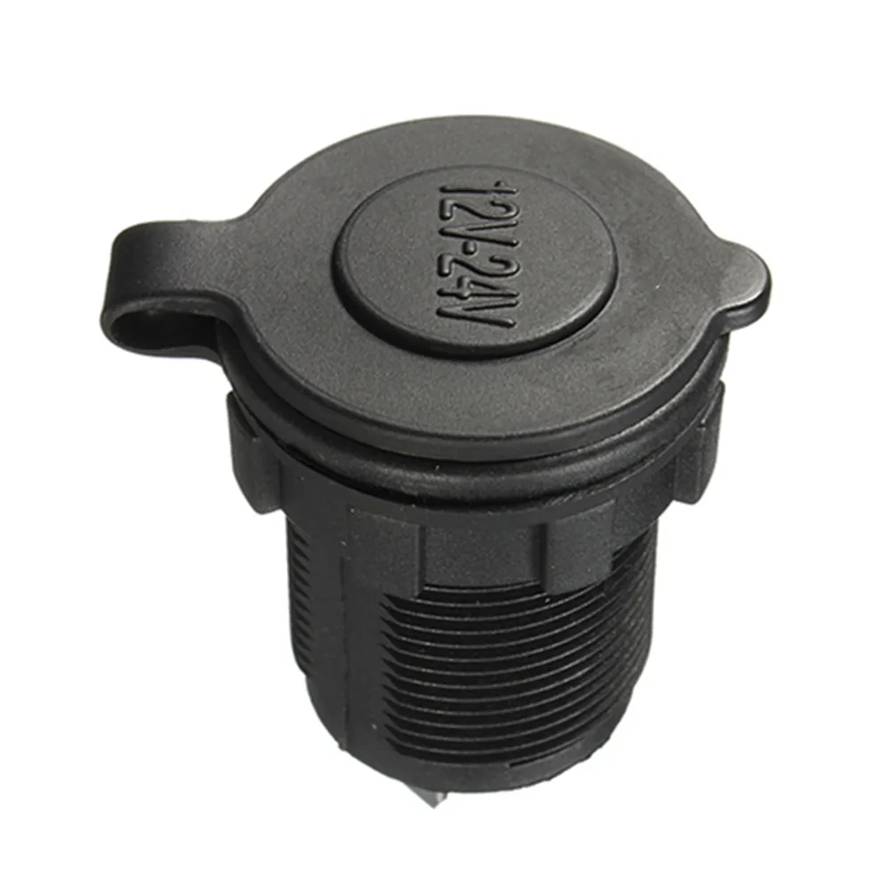 

IZTOSS Waterproof Power Socket Car Motorcycle Cigarette Lighter Plug 12V 24V