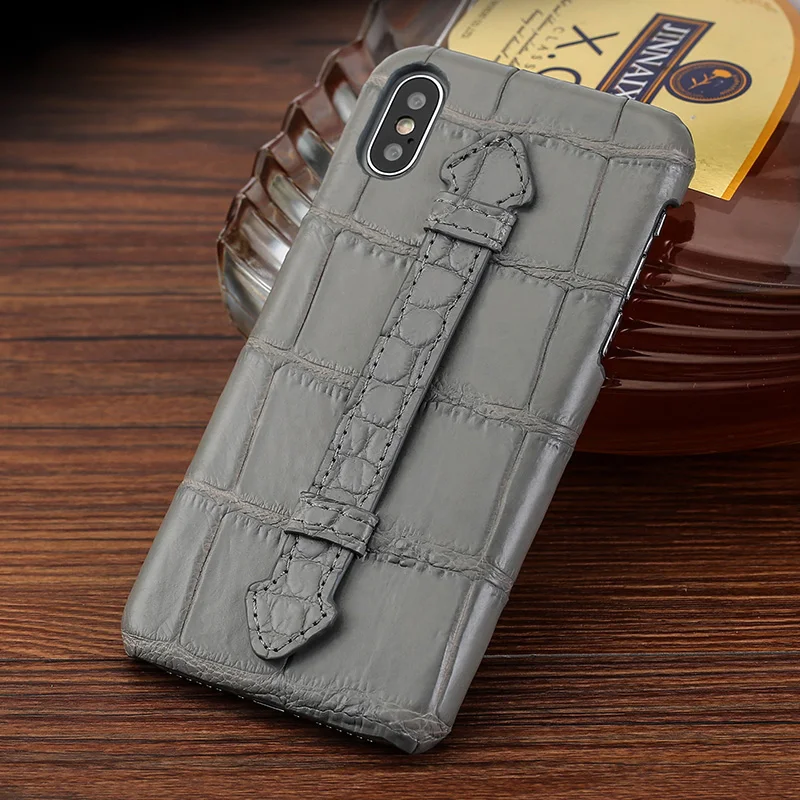 Роскошный чехол для телефона iPhone X XS XR 8 Plus 11 PRO MAX Оригинальный натуральный
