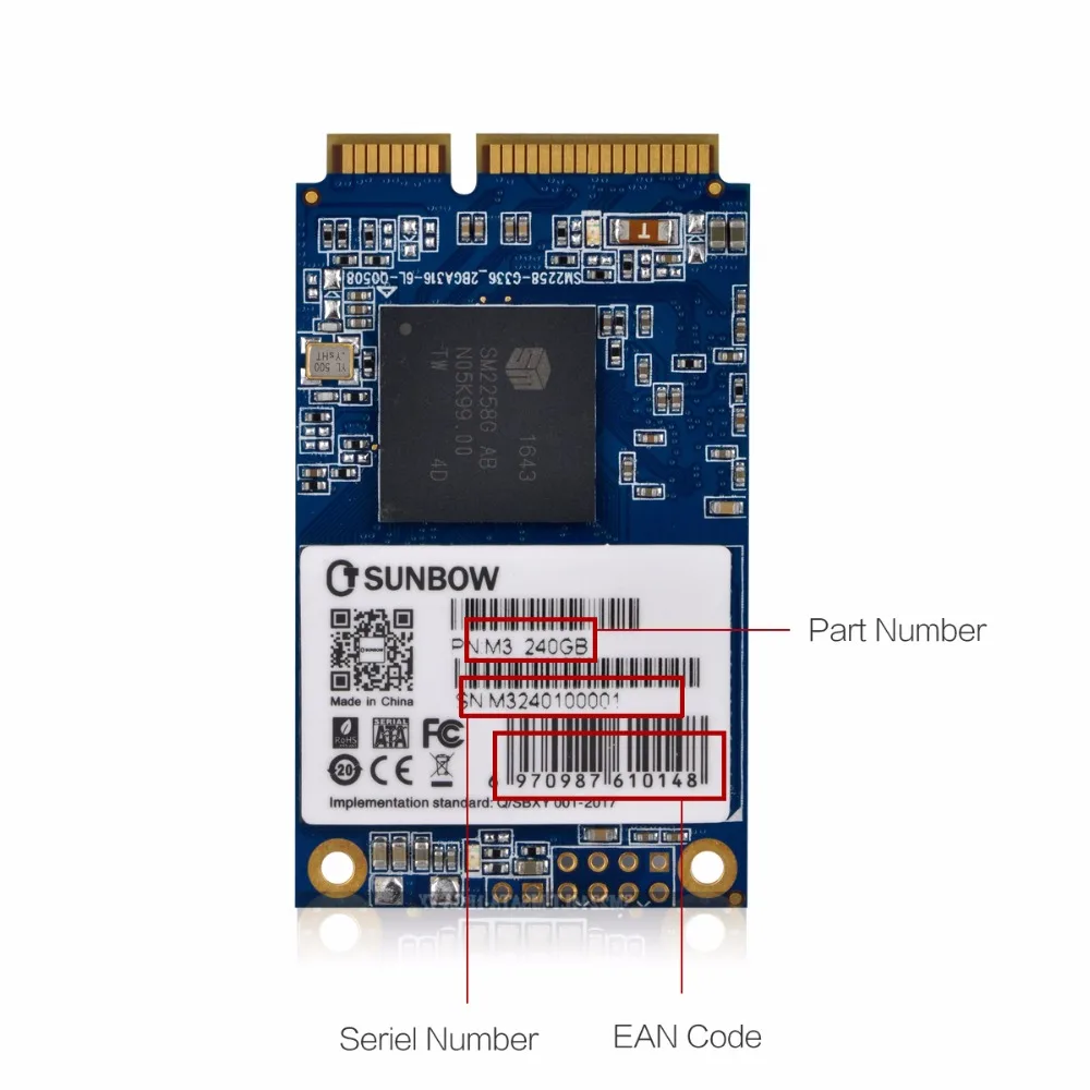 TC-SUNBOW MSATA 3 SSD 60GB 120GB 240GB твердотельный жесткий диск для настольных ПК, ПК, MacPro, подарок бесплатно