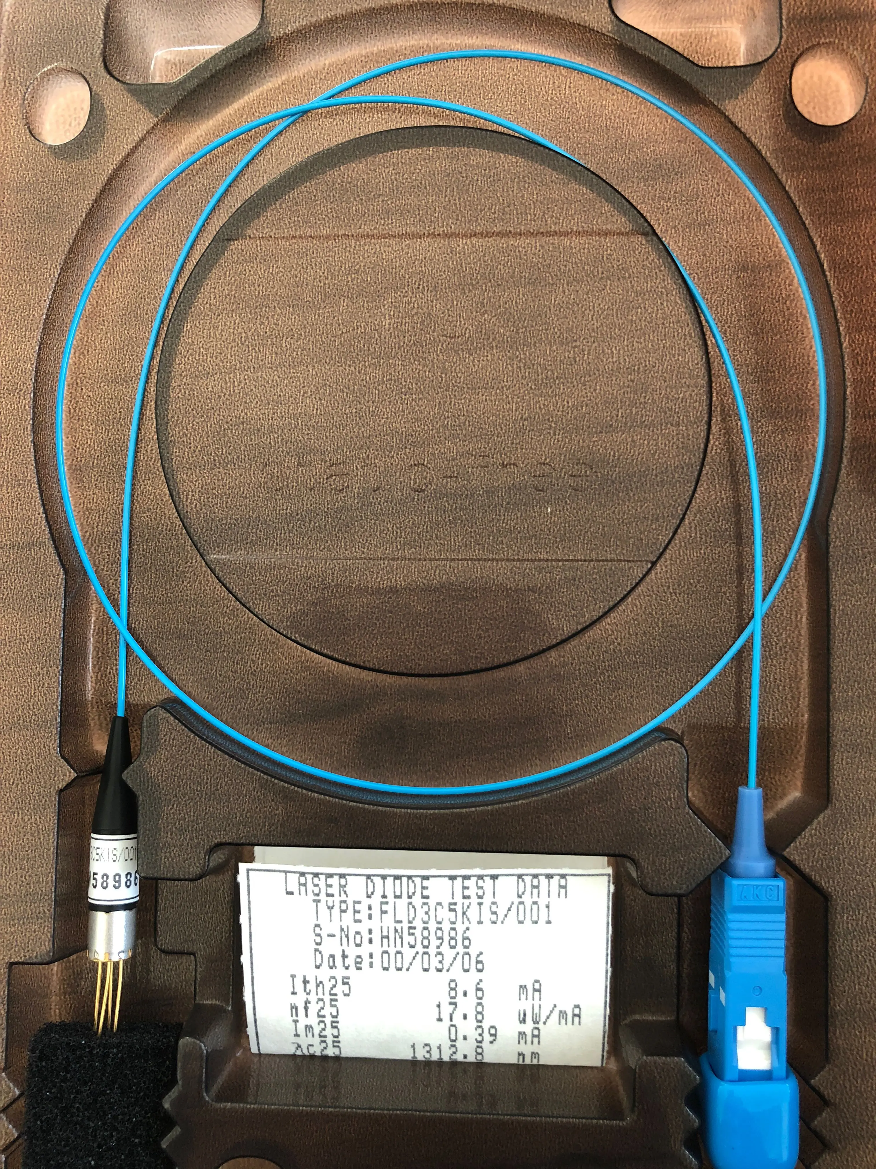 FLD3C5KIS/001 HN58986 1310nm 622 МБ/с. S 0 2 mw до 5 SCPC лазерный диод тестовые данные|Детали