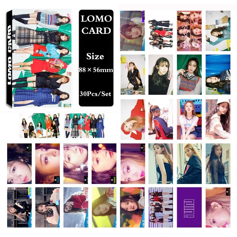 

KPOP (G)-IDLE G-IDLE Gidle Album Self Made Paper Lomo Card Photo Card Poster HD Photocard