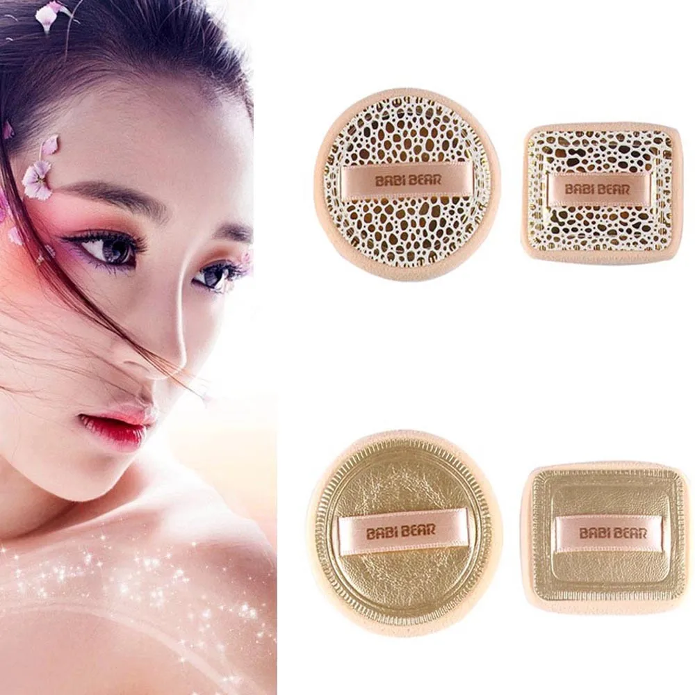 

MAANGE 2 Sets of round and square puffs Soft Cleansing Makeup puff Facial Face Makeup Cosmetic Powder Puff best seller X4 2.5 20