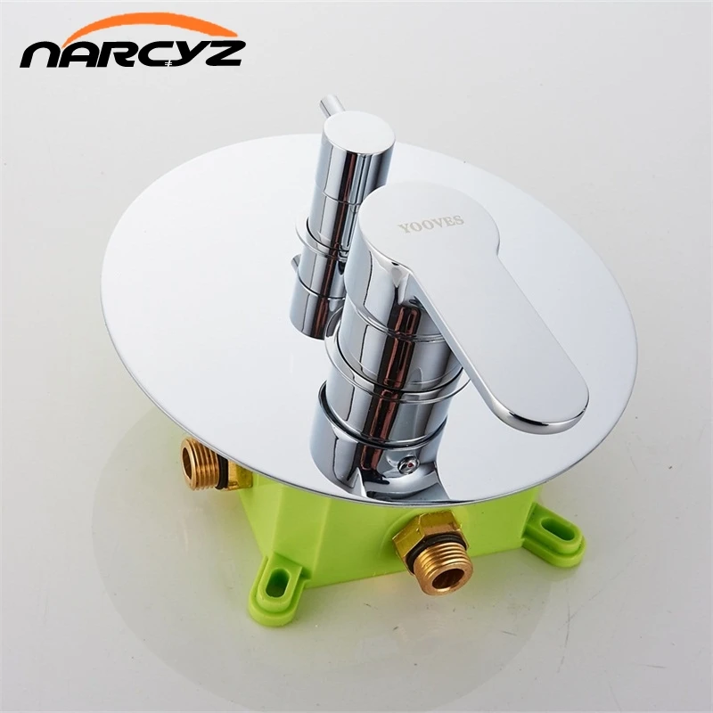 Bath & Shower Faucets Control Brass With embedded box Mixing Valve