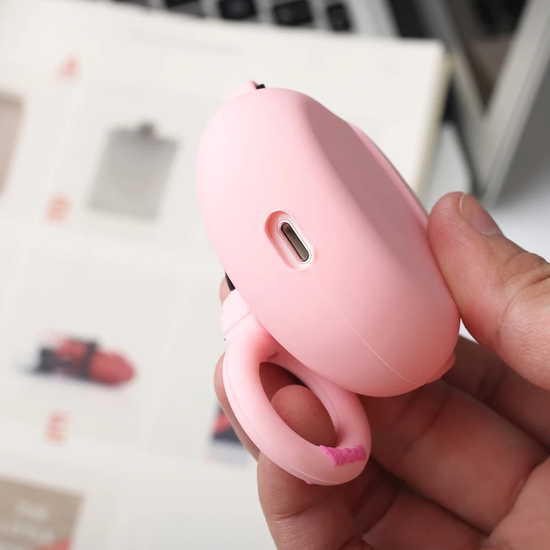 Чехол для наушников AirPods Pro Cartoon Dragon Ball Majin Buu Bluetooth, мягкий силиконовый чехол для наушников AirPods 1, 2, 3, кольцевой ремешок для наушников