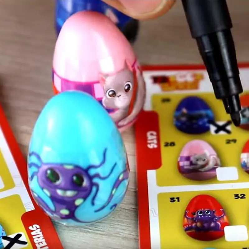 Забавные Eggz мировые игрушки Caja Juguetes красочные яйца с коробкой для детей подарок