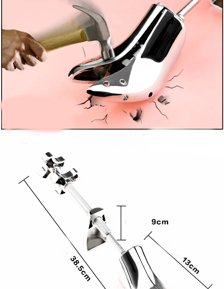 1 шт., металлические носилки для обуви из алюминиевого сплава, деревья для обуви для мужчин и женщин и на высоком каблуке, регулируемый расширитель, винтажная полка для формирования дерева для обуви