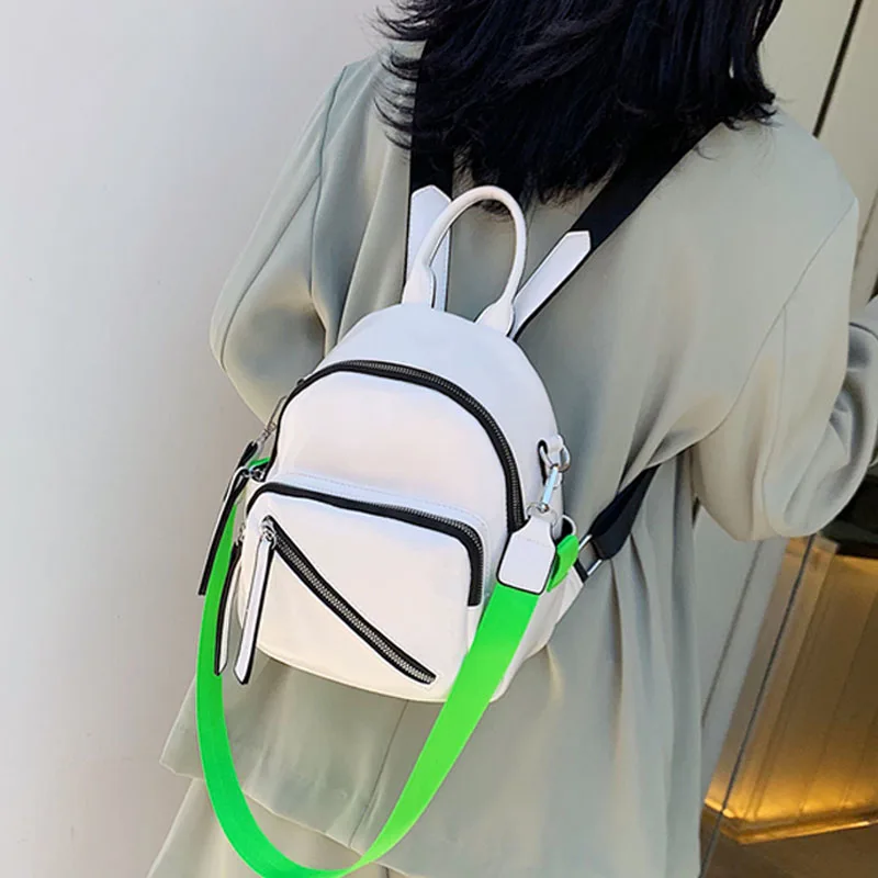 

2019 Women Leather Backpacks for Girls Sac A Dos School Backpack Female Travel Shoulder Bagpack Ladies Casual Daypacks Mochilas