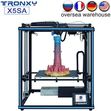 Tronxy New X5SA X5SA-400 FDM 3D Printer Kit Large Print Size Auto Leveling Filament Sensor High Precision 3.5inch Touch Screen