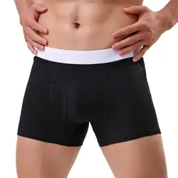 LASPERAL дышащий Боксер Для мужчин нижнее белье хлопок De Marca Para Hombre Cueca шорты-боксеры сексуальные трусики нижнее белье бренда трусы