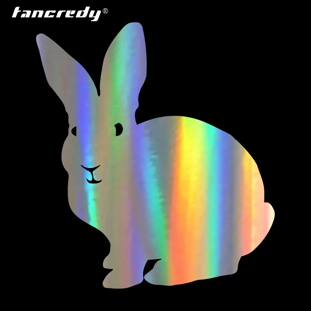Tangredy 12 9*14 4 см автомобильные наклейки Новый Стиль Dazzle кроликов виниловая наклейка