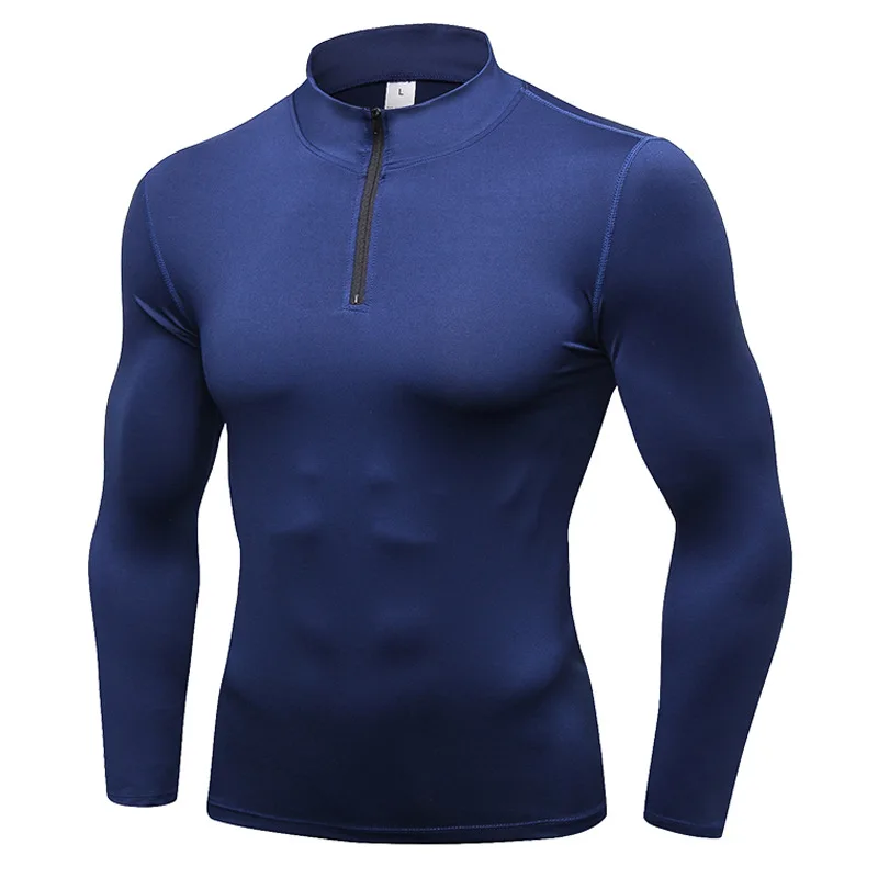 Куртка для бега, облегающая Мужская спортивная куртка, рубашка для бега с длинным рукавом, спортивный топ, спортивная одежда, мужские толстовки для бодибилдинга