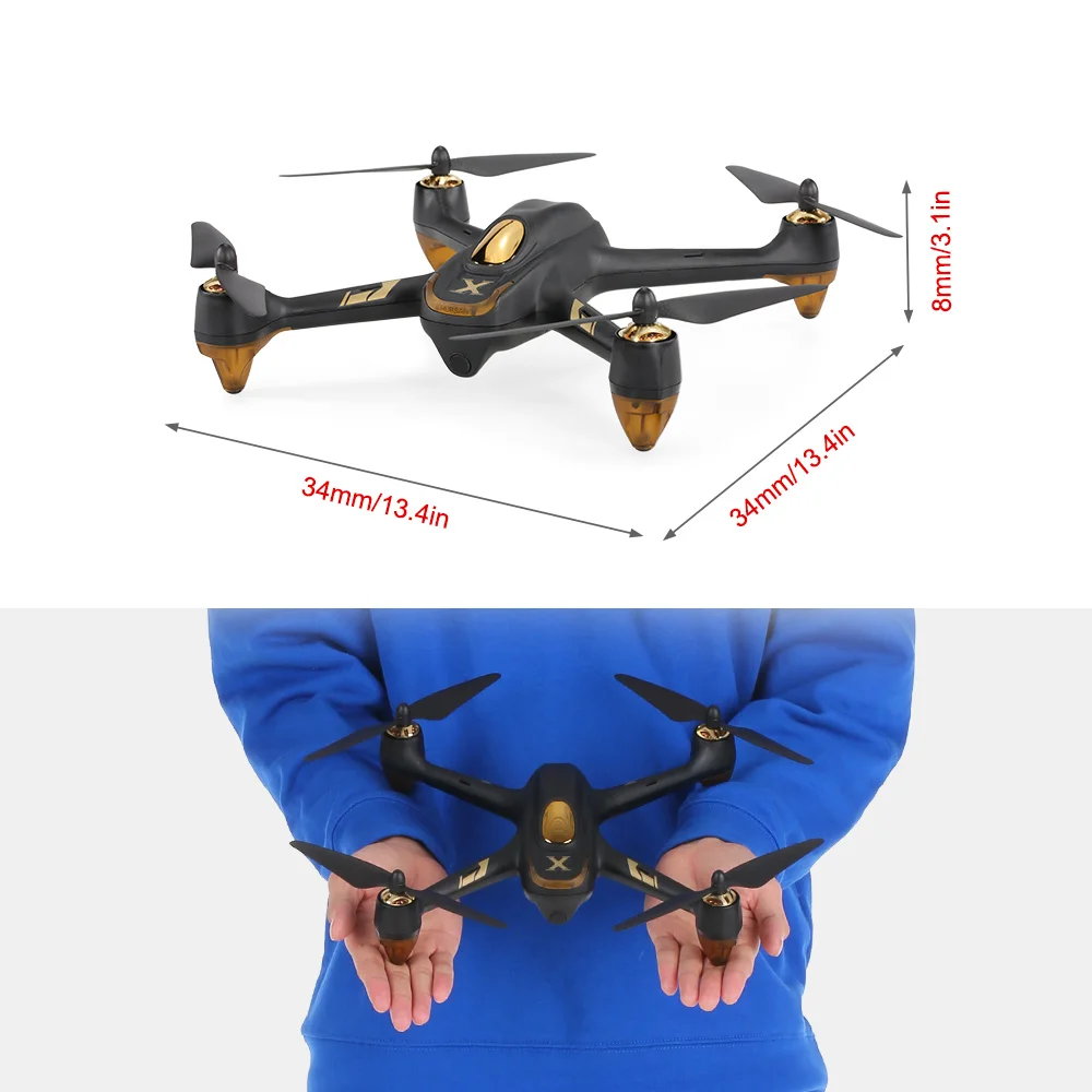 Оригинальный Hubsan H501A X4 Air Pro 1080 P Wifi FPV Бесщеточный Квадрокоптер с дистанционным управлением Дрон с GPS с 400 м диапазоном Wifi релейный усилитель