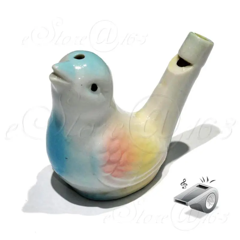 Ceramic Water Birds Whistling Music Furnishing Articles Children Fun Toys Water Whistle Add