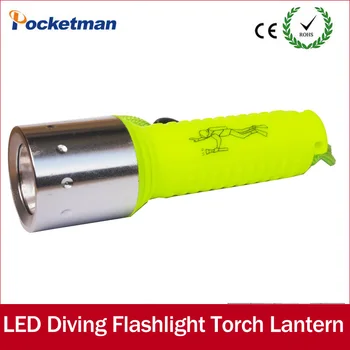 

Professional LED Diving flashlight 18650 LED T6 Underwater light XM-L T6 Waterproof lanterna de Flash light Lamp Torch