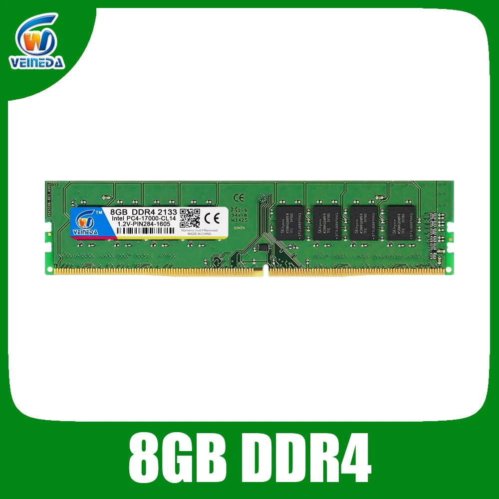 Brand desktop ram DDR4 8GB memory ram dimm ddr 4 2133 For Intel AMD
