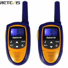 2 шт. Мини рации Walkie Talkie 8-КАНАЛЬНЫЙ RT31 0.5 Вт Retevis УВЧ 446.00625-446.09375 МГц PMR446 VOX ЖК-Дисплей Радио для Детей Kid Handy Radio A9112M