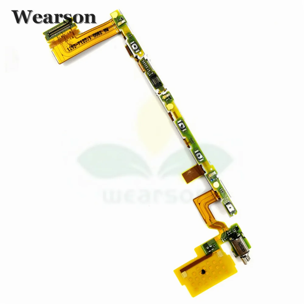 For Sony Xperia Z5 Premium Z5P E6653 E6683 Power Button Volume Key Flex Cable FPC With Buzzer High Quality Tested (1)