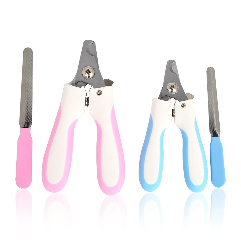 Stainless Steel Dog Nailclippers Scissor Grooming Supplies for Dogs Cats Cutter with Nail Toe File Trimmer Clipper Set Tools9