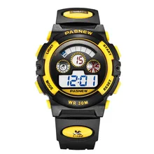 Модные детские часы Pasnew Лидирующий бренд детские часы светодиодные цифровые часы электронные часы спортивные часы montre enfant garcon