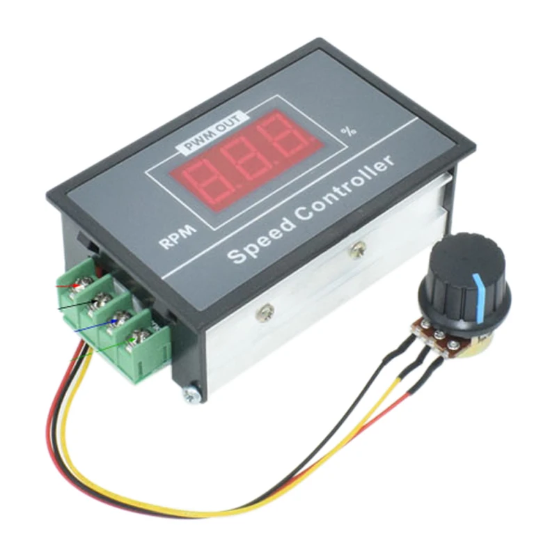 BMBY-0-100 цифровой дисплей бесступенчатое регулирование скорости 6 в-60 в шим тока мотор переключатель регулятора скорости контроллер с