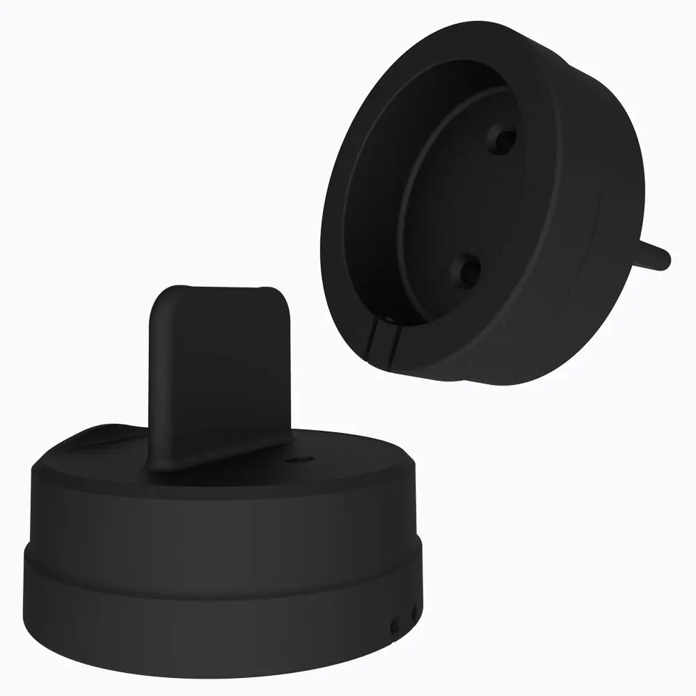 Новинка для iPhone X/XS Max/XR для airpods силиконовая подставка, 2 в 1 мульти зарядная док-станция Подставка док-станция зарядное устройство держатель - Цвет: Black