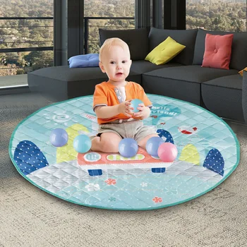 

Big Baby Fitness Game Receiving Blanket Multifunctional circular crawling blanket game mat for children and babies