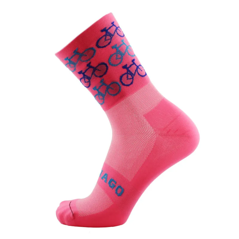 Новые мужские женские носки для езды на велосипеде, велосипедные спортивные носки, дышащие носки для занятий Баскетболом, футболом