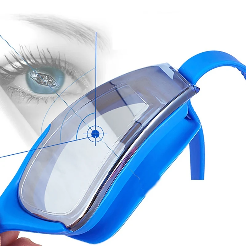 Плавание специальные HD покрытие плоские плавательные очки женские мужские водостойкие пылезащитные противотуманные анти-УФ очки