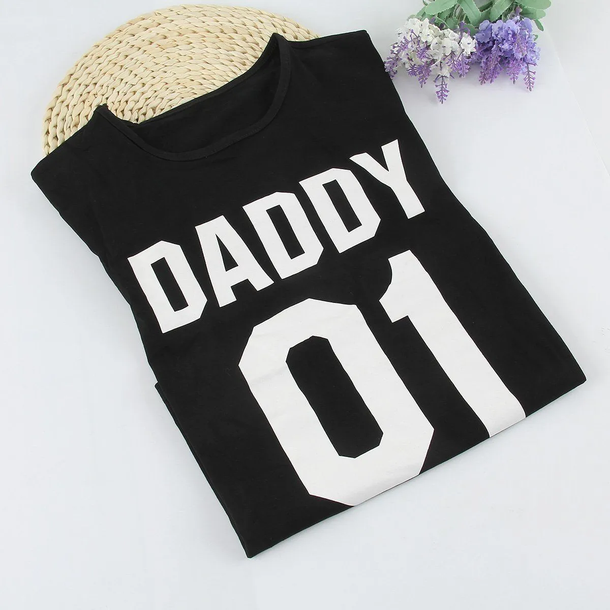 Летняя футболка с короткими рукавами для папы и дочки, футболки для папы и дочки, одинаковые футболки для всей семьи