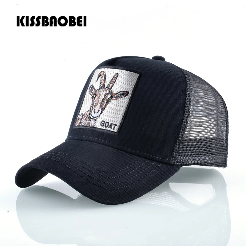 Summer Snapback Hip Hop Trucker Cap Men Fitted Baseball Caps Women Embroidery Dad Hat For Animals Breathable Hats Chapeau | Аксессуары