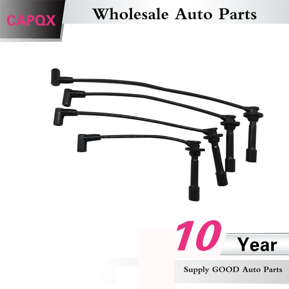 

CAPQX For Chery QQ QQ3 QQ6 CAC-SQR 472 Ignition Wires Ignition Coil Plug Sub Cylinder Wires Spark Plug Cable Ignition Line