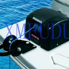 Для 45lbs якорь пресноводные морские лодки яхты Понтонный парус лодка сверхмощный 12 В Электрический якорь лебедка черный