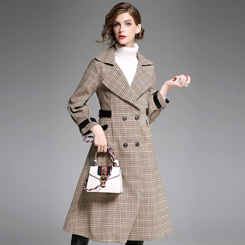 Buy Women Trench Coats Autumn 2017New Women's Casual