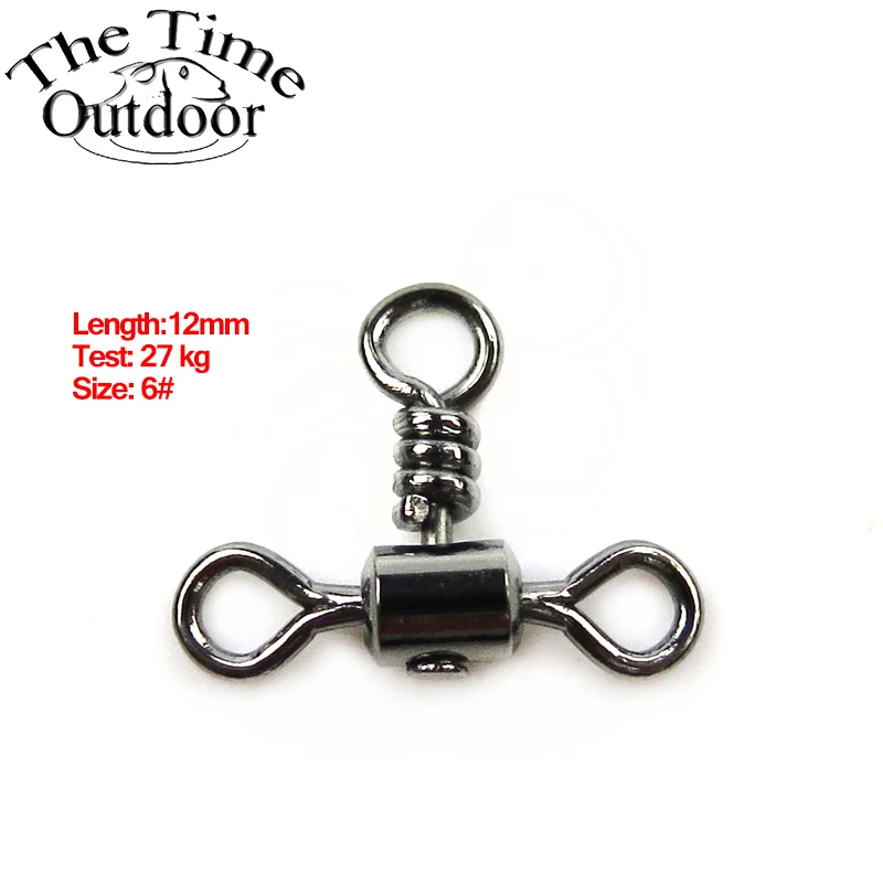 Buy Fishing 3 Way Barrel Swivel Cross Line Rolling