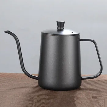 

Thicker Long Mouth Hand Coffee Pot 304 Stainless Steel Coffee Maker Europe Style Milk Pot Tea Pot