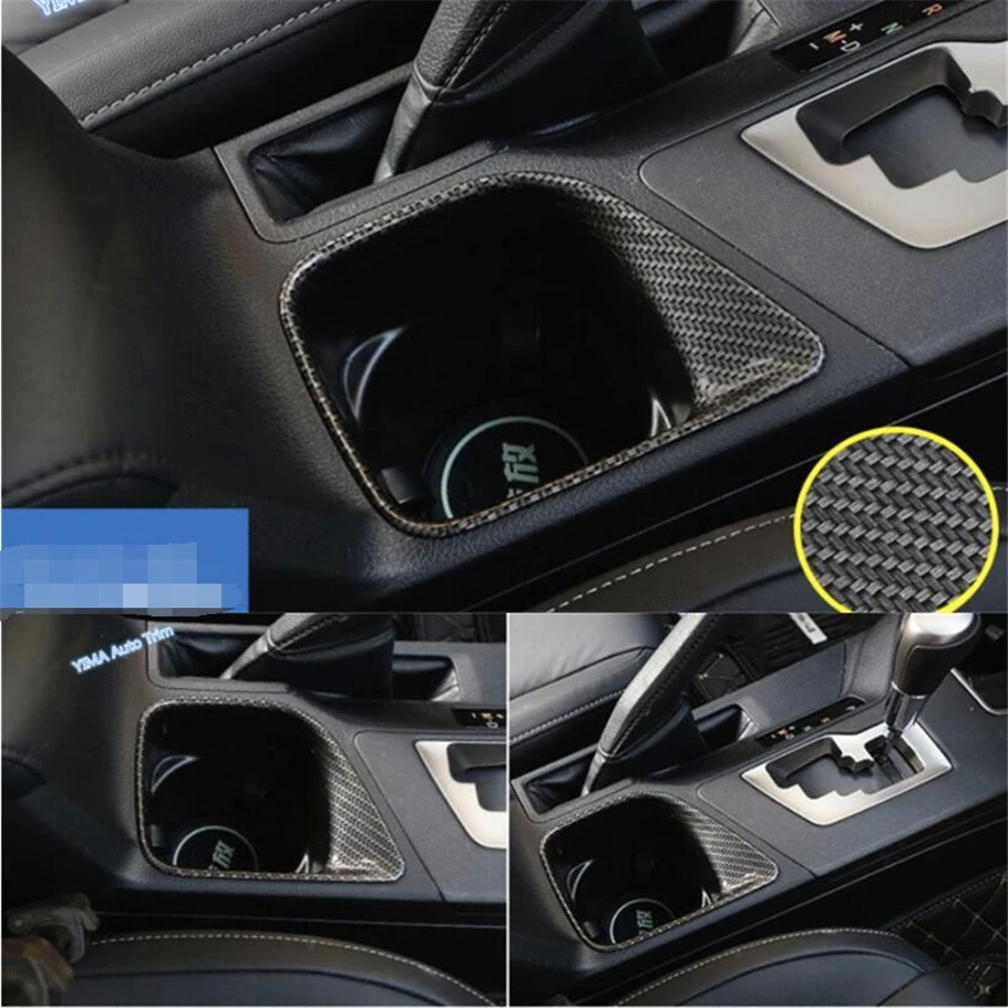

Lapetus ABS Auto Styling Console Central Water Cup Holder Cover Trim Left-hand Drive Model For TOYOTA RAV4 RAV 4 2016 2017 2018