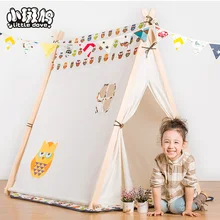 Шатер для ребенка, супер большой игры в помещении дома мужская игрушка домашняя палатка для игр Большой Принцесса Палатка teepee