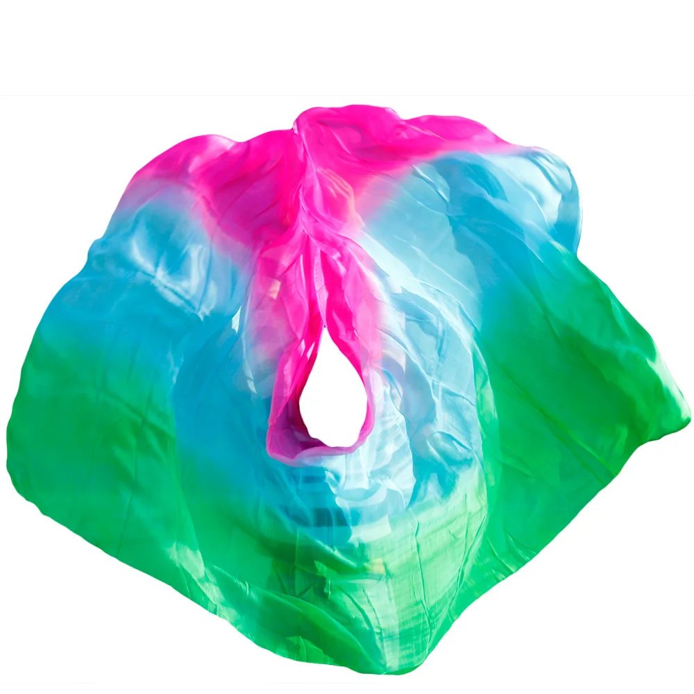 

2019 100% silk belly dance veils high quality cheap dance veils women's sexy veilwholesale Size and color can be customized