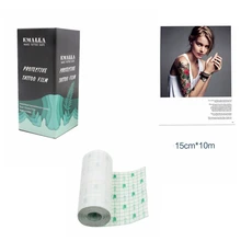 Тату-бандаж рулон-EMALLA " x 10 Yard тату пленка после ухода Защитный Водонепроницаемый, татуировка после ухода продукт для первоначального лечения