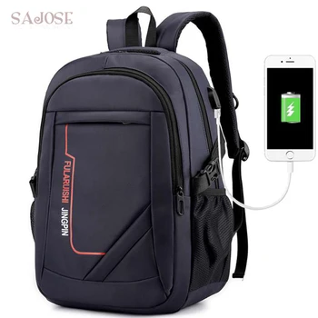 

Men Backpack School Bags For Teenager Brand Oxford Schoolbag Business Polyester Bag Student Shoulder Bags Male Computer Packback