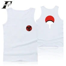 Хокаге ниндзя фитнес одежда летняя майка Для мужчин wo Для мужчин Учиха Syaringan Фитнес Бодибилдинг Безрукавки для женщин Аниме Наруто жилет