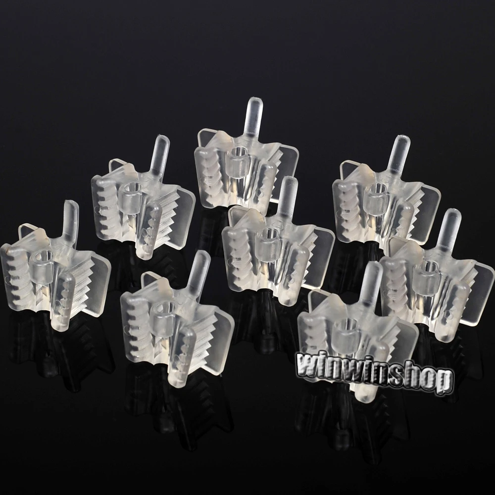 

16pcs Dental Silicone Oral Mouth Prop Support Holding Saliva Ejector Suction Tip