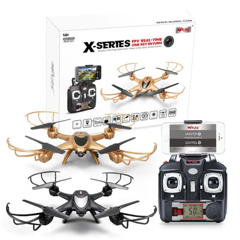 Buy Cheap 2016 MJX Newest X401H Drone RC Quadcopter Helicopter With Altitude Hold Function Wifi FPV Camera Dual Transmitter/APP Mode