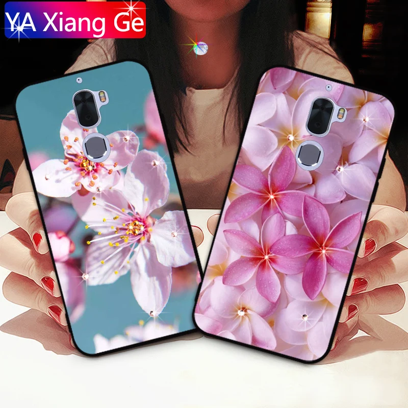 

Glitter Diamond Case For LeEco Le 2 Pro X527 / Le Pro 3 Ai / Max 2 X820 Luxury Rhinestone Cherry Cover Case For Coolpad Cool 1