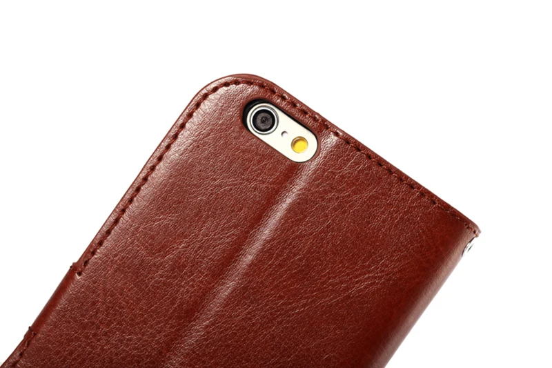 Чехол книжка Nephy для iPhone 5 6 s чехол из мягкой кожи с кошельком в стиле ретро 6Plus 7Plus
