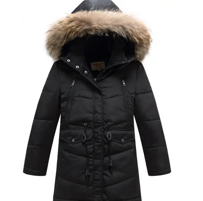 2016 kids feather down winter coats baby boys clothes long down jacket infant boy clothes