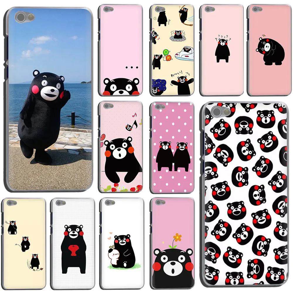 Жесткий чехол Kumamon с милым медведем для Xiaomi Redmi 5 Plus GO 6A S2 Note 8 6 7A Pro 4x K20