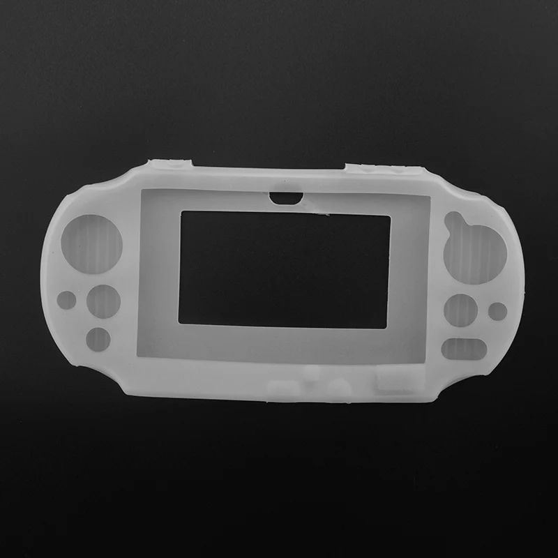 Силиконовый чехол для psp 2000/3000, тонкая мягкая резина, силикон, чехол для psp 2000, гелевый защитный чехол - Цвет: White