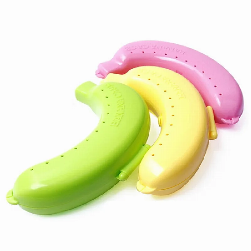 Banana Storage Containers Candies Sugar Saver Crisper Box Plastic Fruit Vegetables Container Storage